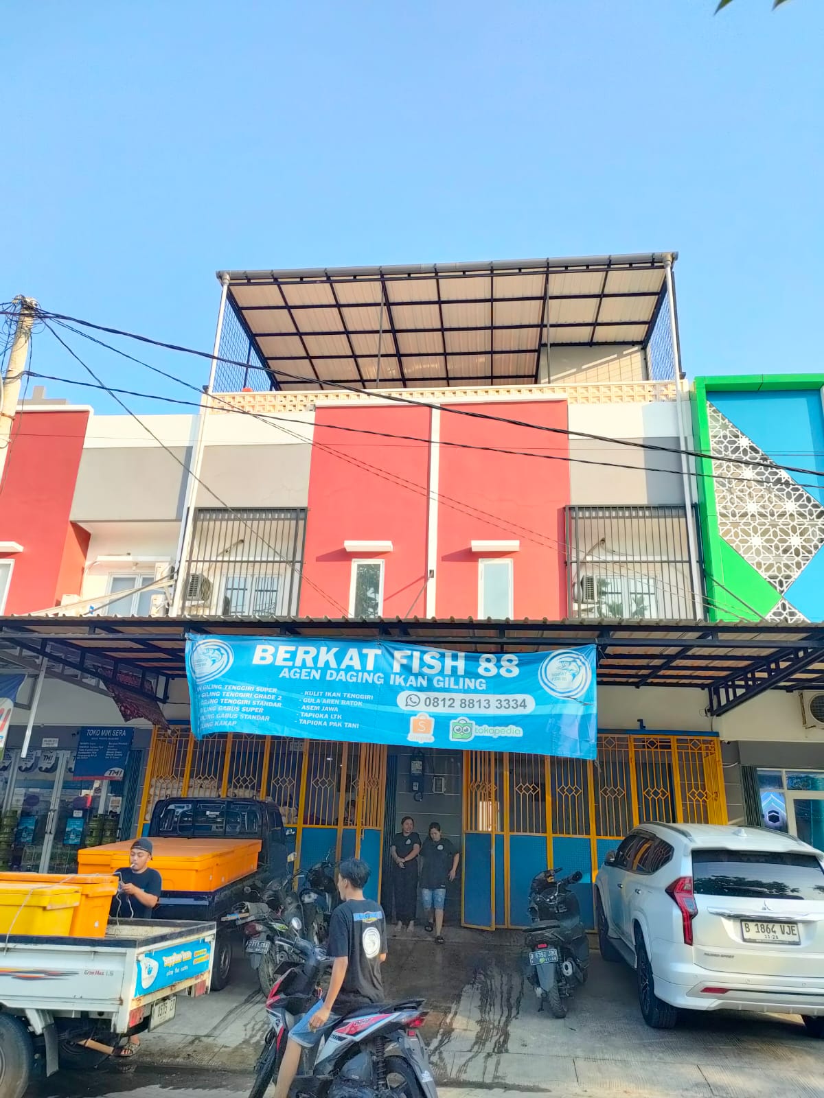 Toko BERKAT FISH 88 di Ruko Poris Residence, Cipondoh, Tangerang